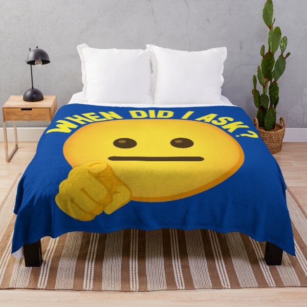 Item preview, WHEN DID I ASK Emoji designed and sold by plushism.