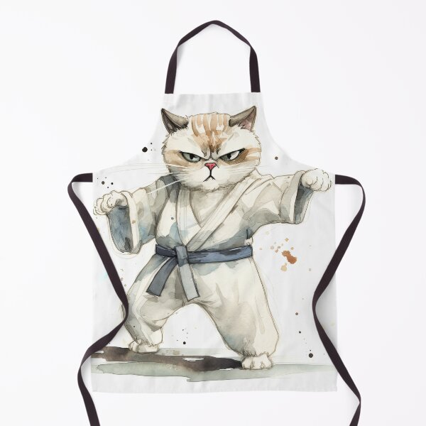 Item preview, Karate Cat designed and sold by SamuraiCats.