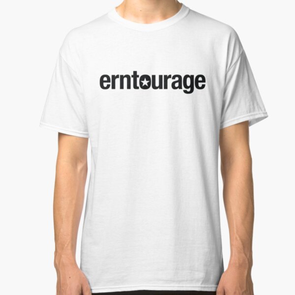 ERNtourage black font Classic T-Shirt