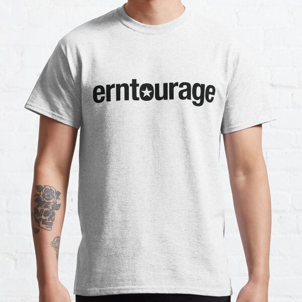 ERNtourage black font Classic T-Shirt