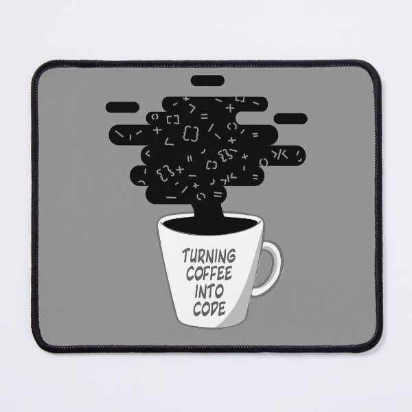 Item preview, Turning coffee into code-cloud/smoke  designed and sold by Code  Monkeys.