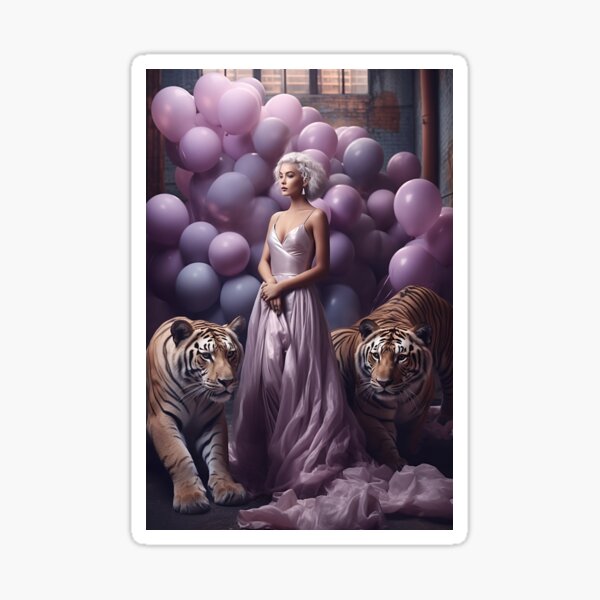 Between Tigers Sticker