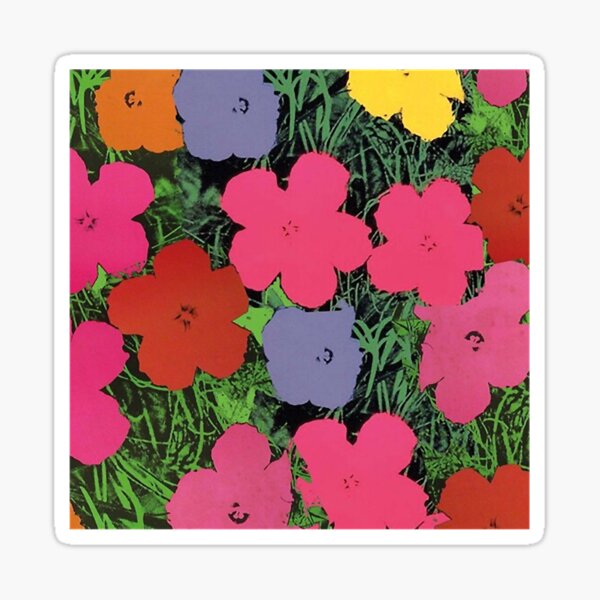 Item preview, Pink Flowe ANdy WarhOL designed and sold by BBeeClothingg.
