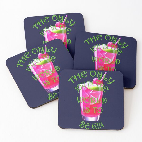 Item preview, The Only Joy In The World Id to Be Gin Pun Fun designed and sold by taiche.