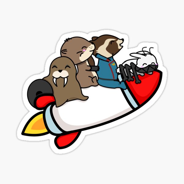 Rocket and his Friends | Sticker