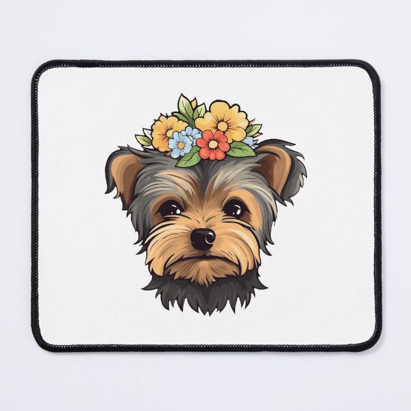 Item preview, Parti Yorkie Yorkshire Sticker  designed and sold by lavroshh.