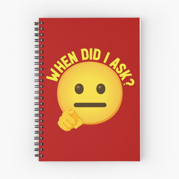 Item preview, WHEN DID I ASK Emoji designed and sold by plushism.