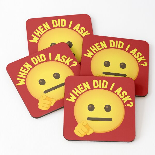 Item preview, WHEN DID I ASK Emoji designed and sold by plushism.