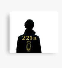 Sherlock 221b Canvas Print
