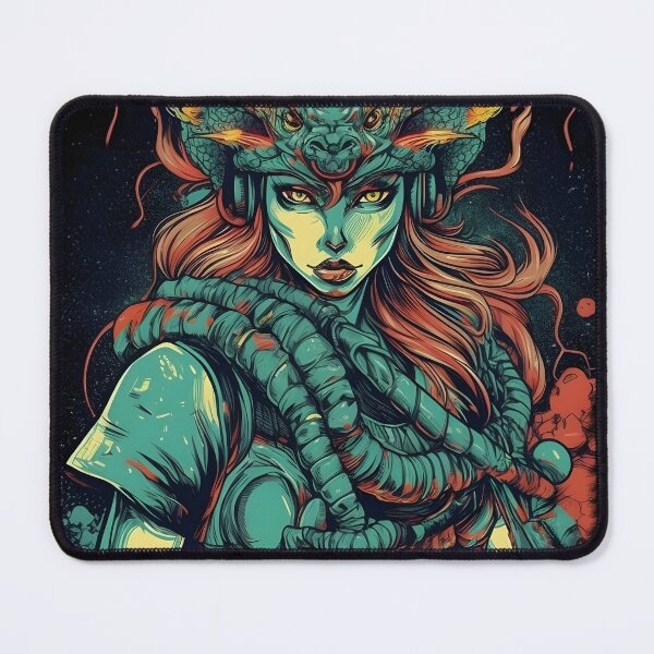 Item preview, Cyberpunk Dragon Warrior designed and sold by madeinexception.