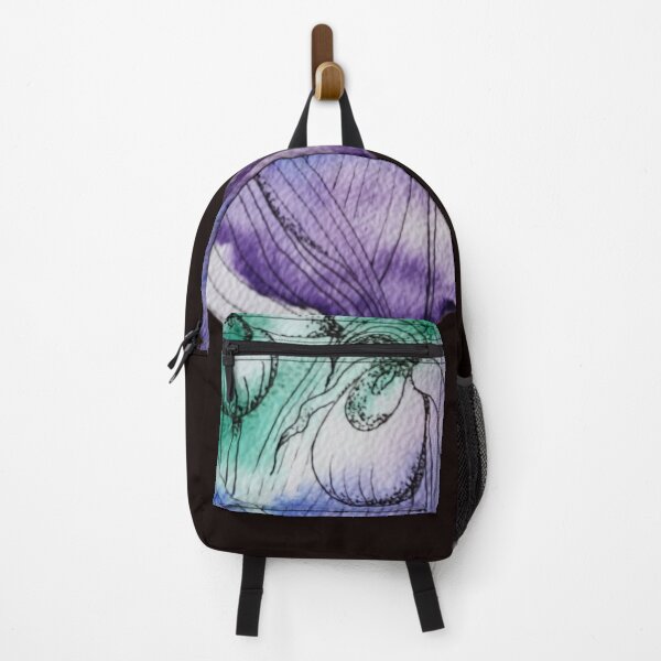 Item preview, Fancy Lady slipper orchids flowers - watercolor illustrations designed and sold by JewelsNova.