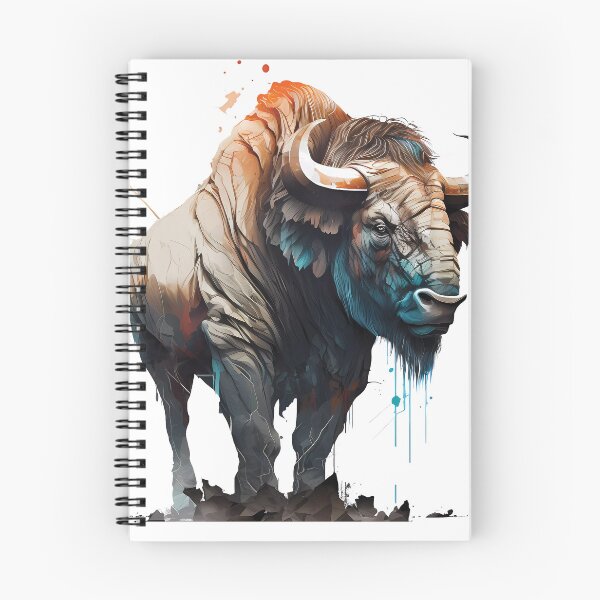 Item preview, African Buffalo, Powerful and Formidable Animal,  designed and sold by MVDigitalArt.