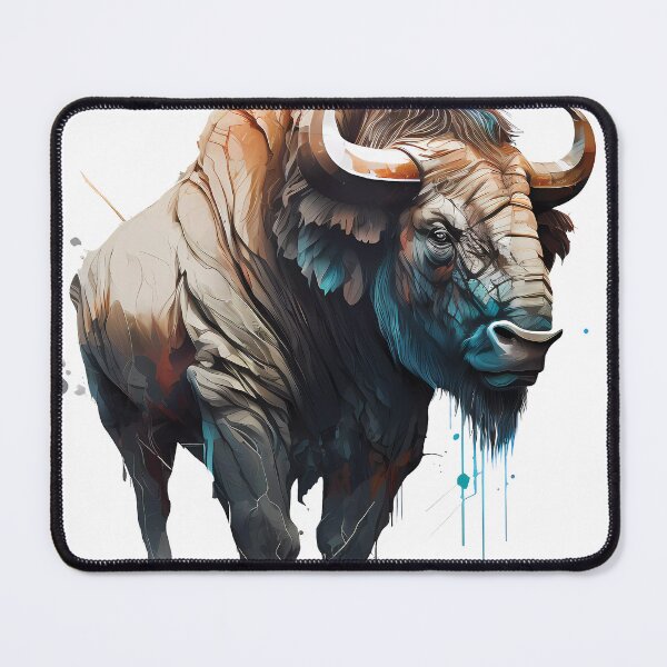 Item preview, African Buffalo, Powerful and Formidable Animal,  designed and sold by MVDigitalArt.