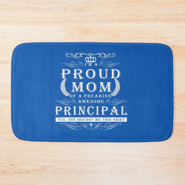 Item preview, I Am Proud MoM Of A Freaking Awesome Principal Design designed and sold by Cardio Boutique.