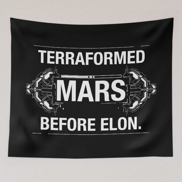 Item preview, Terraformed Mars Before Elon Funny Board Game designed and sold by pixeptional.