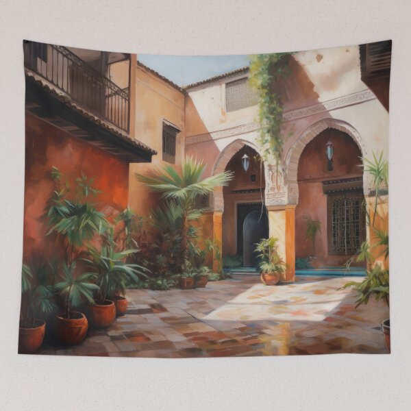 Item preview, Marrakech Riad  designed and sold by Vanover Designs.