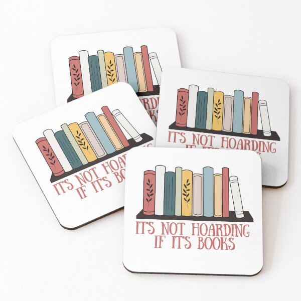 Item preview, It's not hoarding if it's books designed and sold by alicatcreations.