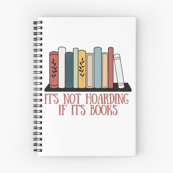 Item preview, It's not hoarding if it's books designed and sold by alicatcreations.