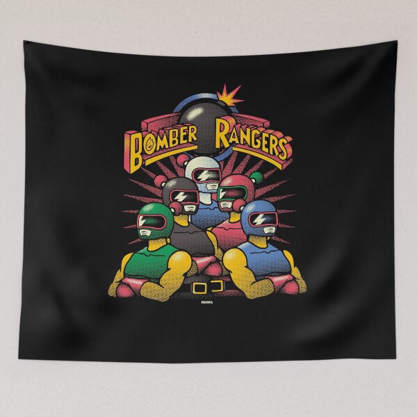Item preview, Explosive Bomber Rangers designed and sold by raffaus.