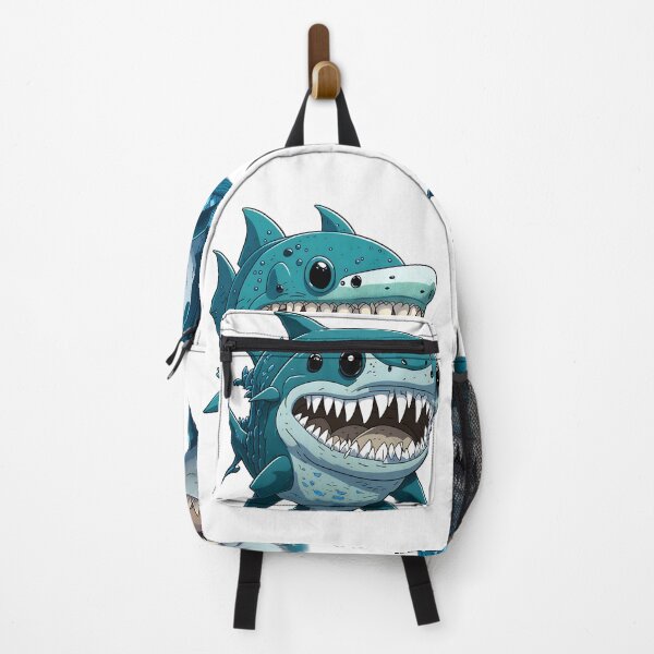 Item preview, Kawaii monster shark designed and sold by Kingrocker.