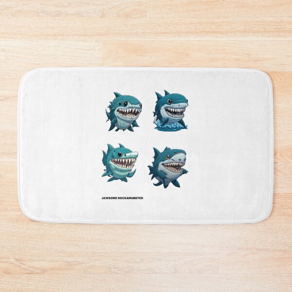 Item preview, Kawaii monster shark designed and sold by Kingrocker.