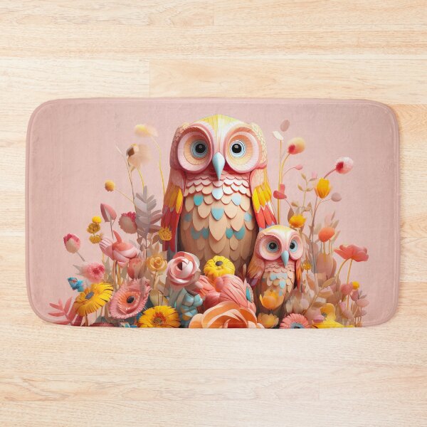 Item preview, Colorful owls designed and sold by PoppinArtFox.