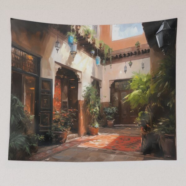 Item preview, Marrakech Riad  designed and sold by Vanover Designs.