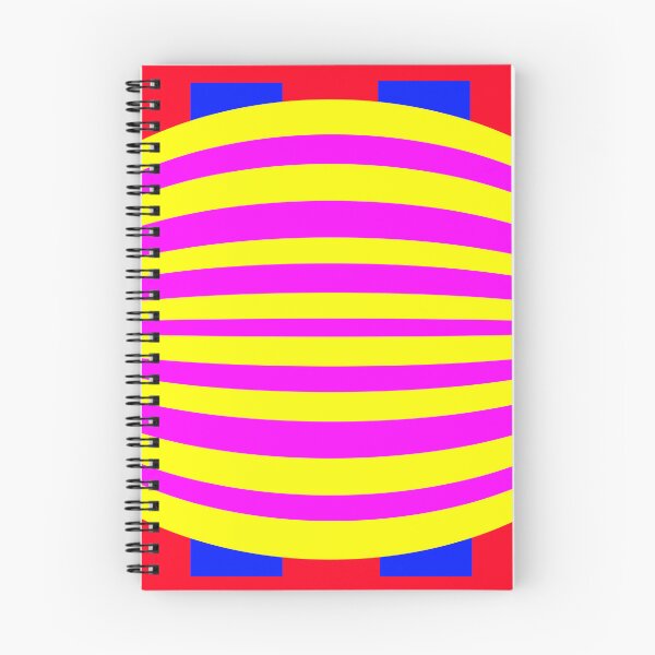 Item preview, Yellow Elipse on Red  designed and sold by GEOMETRIC ART   .