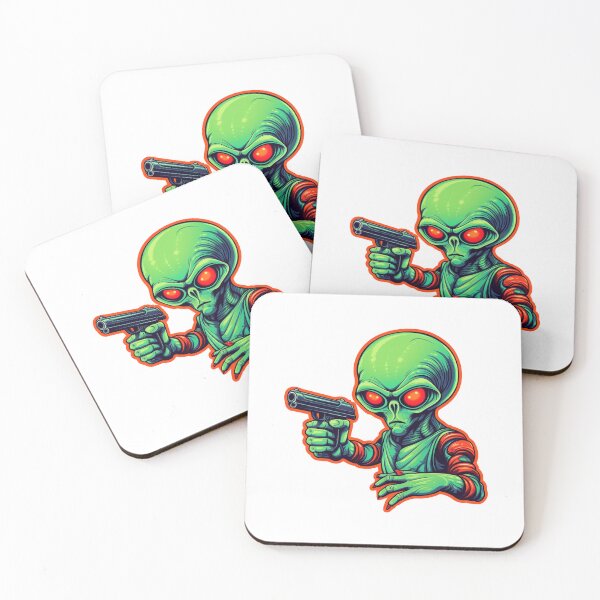 Item preview, "Gangster Alien" designed and sold by ponat.