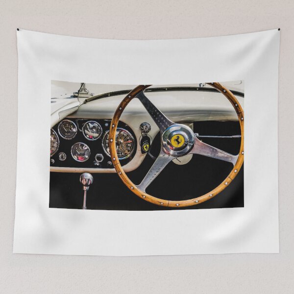 Item preview, Michael and Katharina Leventhal 1953 Ferrari 340MM Vignale Spyder Barchetta @ Hampton Court Palace 0324AM Dash Shot designed and sold by m45t1n.