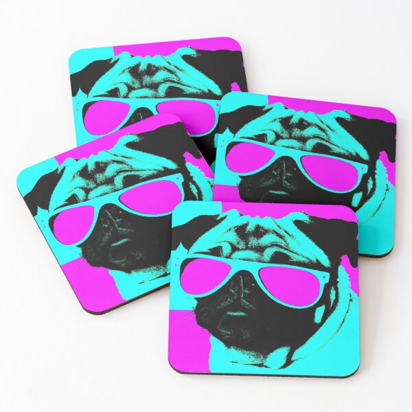 Item preview, Pug wearing Sunglasses designed and sold by RedBluffTraders.