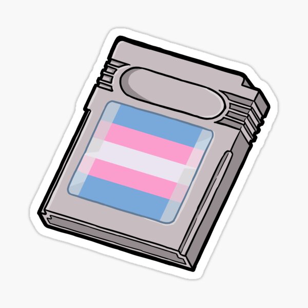 Aperçu de l'œuvre Cartouche de jeu Trans Pride créée et vendue par piratical.