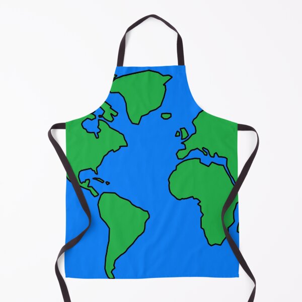 Item preview, Simplified Map of Earth designed and sold by Maxara.