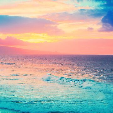Artwork thumbnail, Hookipa Surf Sunset by Angelina Hills
