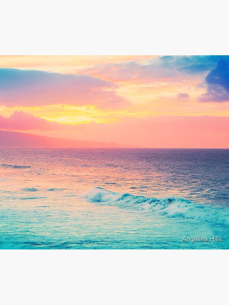 Hookipa Surf Sunset by alohaportraits