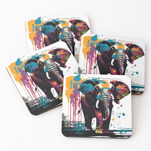 Item preview, African Elephant, Incredible Size and Strength Animal designed and sold by MVDigitalArt.