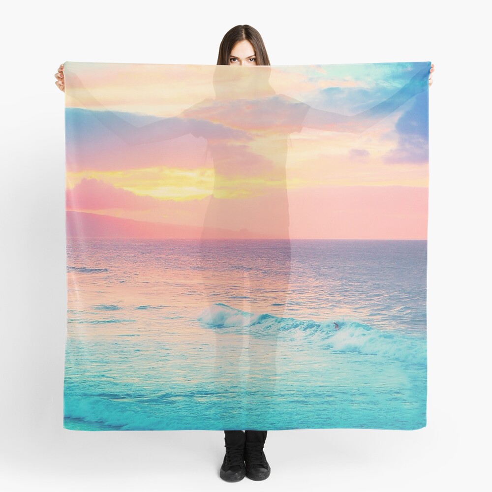 Hookipa Surf Sunset Scarf