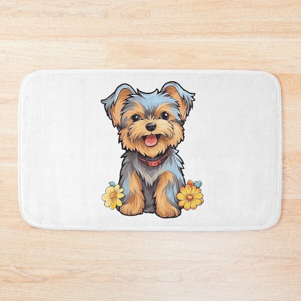 Item preview, Parti Yorkie Sticker designed and sold by lavroshh.
