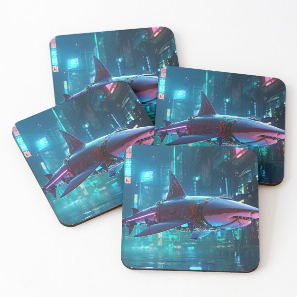 Item preview, Cyber Shark designed and sold by Cosmic-graphics.