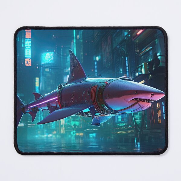 Item preview, Cyber Shark designed and sold by Cosmic-graphics.