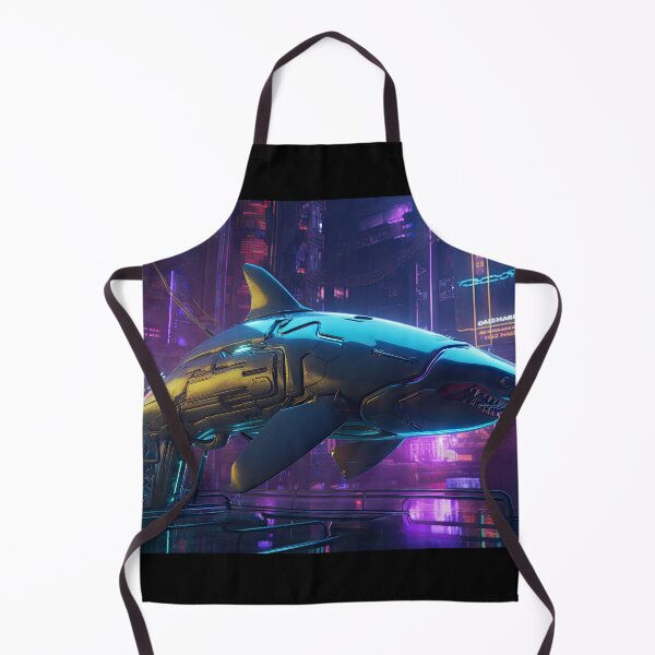 Item preview, Cybernetic Ocean Warrior designed and sold by Cosmic-graphics.