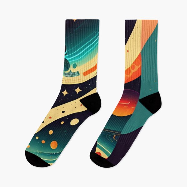 Item preview, Retro space pattern designed and sold by toonydesigns.