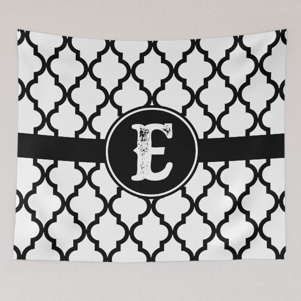 Item preview, Black Monogram: Letter E designed and sold by Jared Davies.