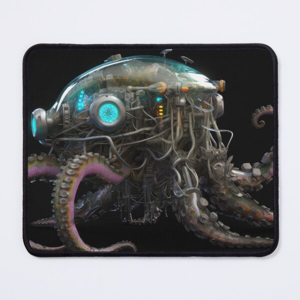Item preview, Neon Octopus designed and sold by Cosmic-graphics.