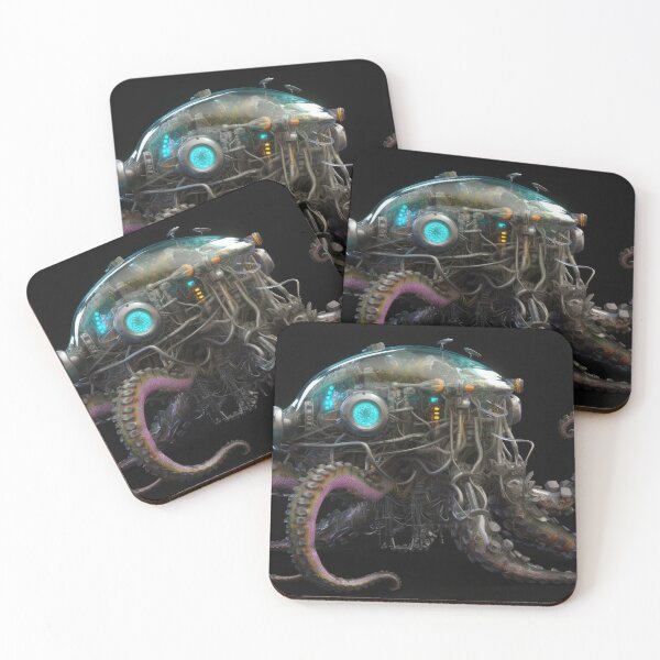 Artikelvorschau, Neon Octopus entworfen und verkauft von Cosmic-graphics.