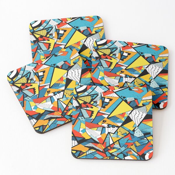 Item preview, colorful geometric patterns designed and sold by ColorDesign38.