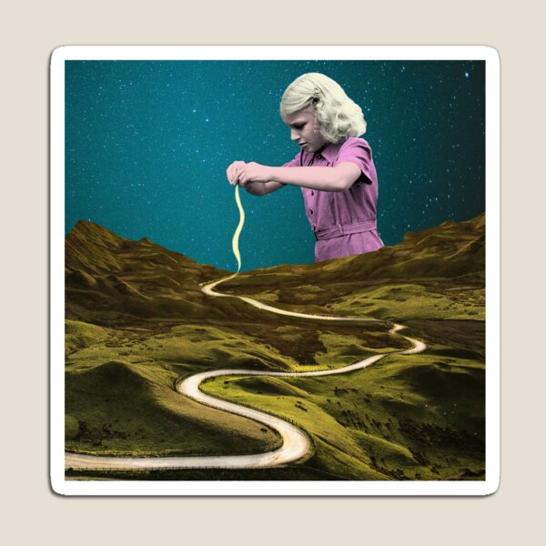 The long and winding road Magnet