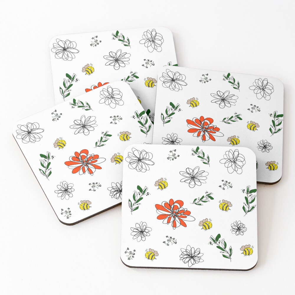 Item preview, Coasters (Set of 4) designed and sold by Aab-Rangi.