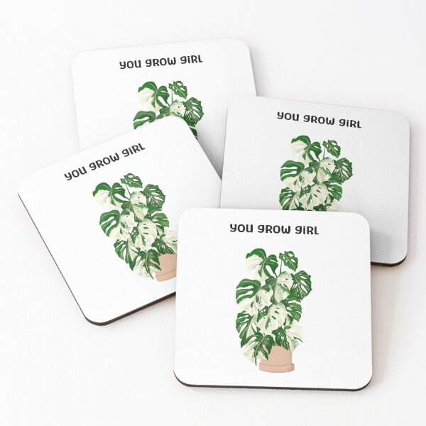 Item preview, You Grow Girl Monstera Variegated designed and sold by Ana Moguš.