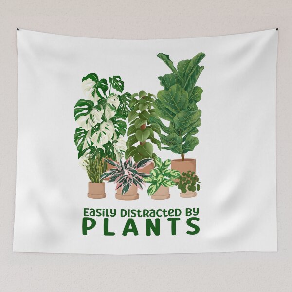 Item preview, Easily Distracted By Plants designed and sold by Ana Moguš.